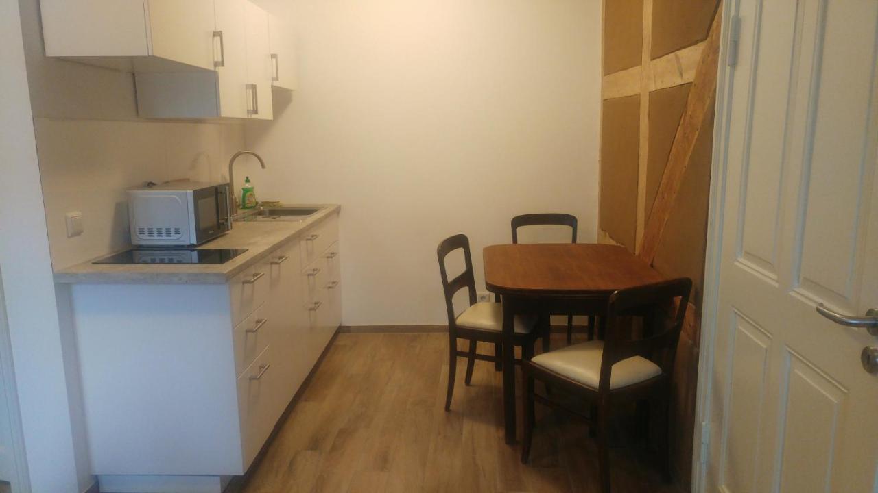 Mirabellenhof - Kleine Ferienwohnung Mit Altstadtblick Biesenthal Dış mekan fotoğraf